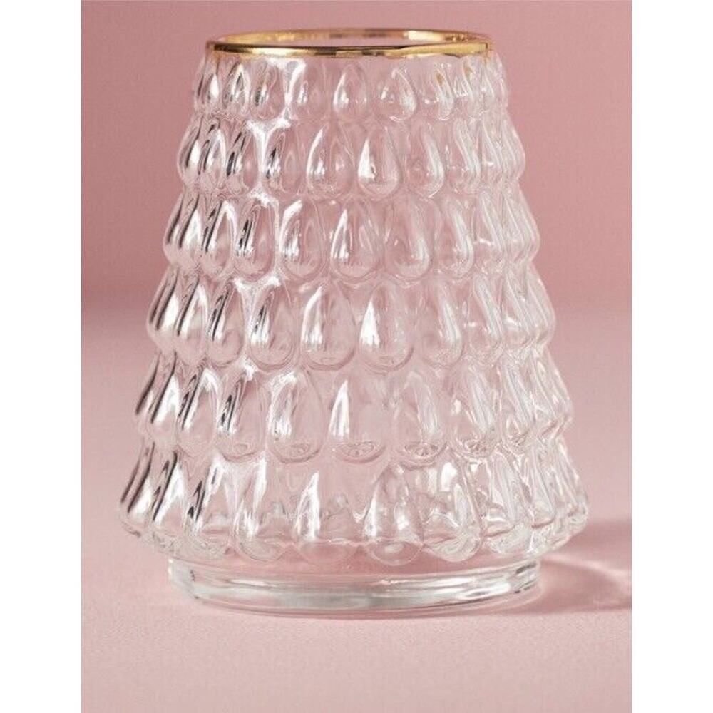 Anthropologie North Pole Juice Glass Tree Single Glass